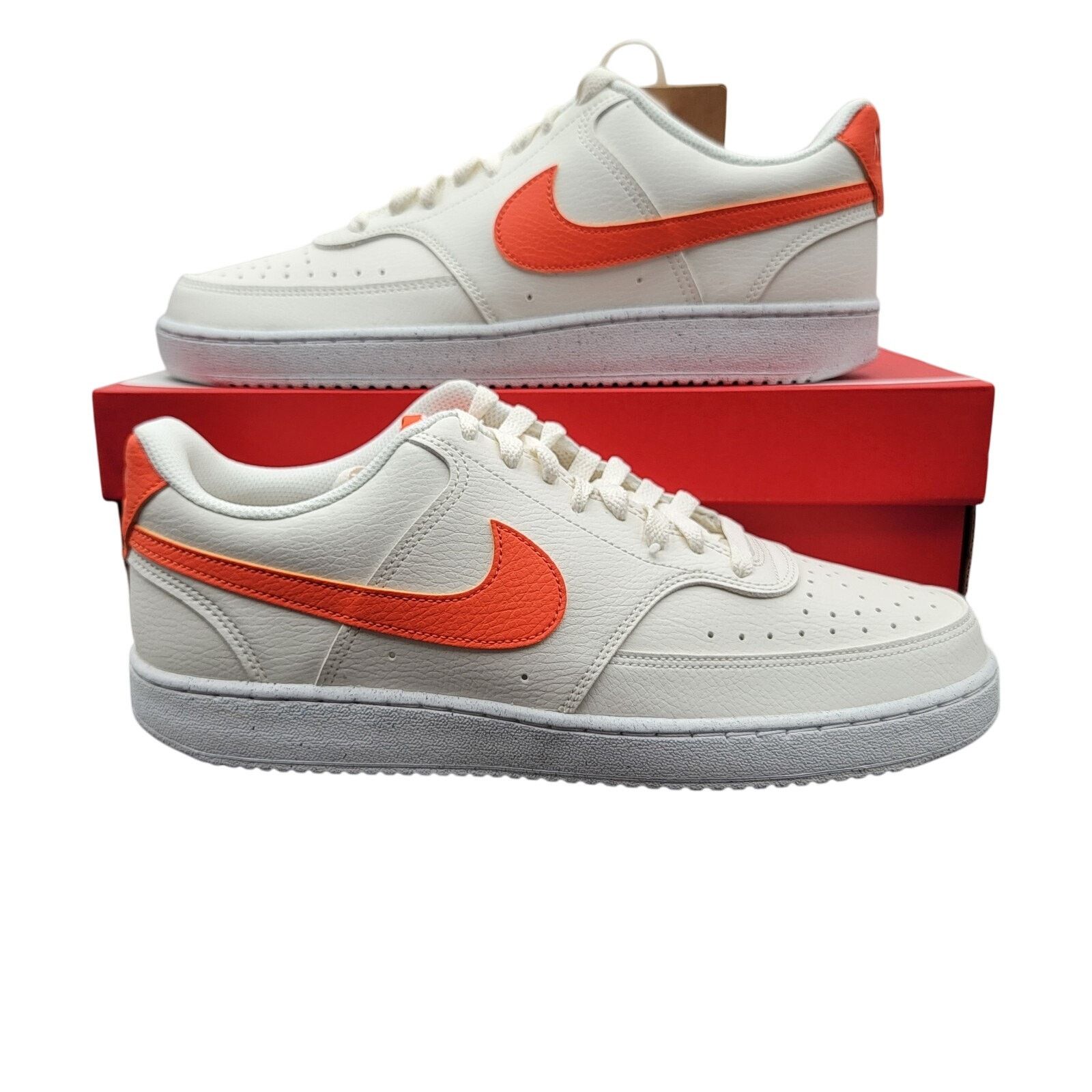 Nike Nike Court Vision Low Next Nature Sail Orange Men's 10 Size US 10 / EU 43 - 1 Thumbnail