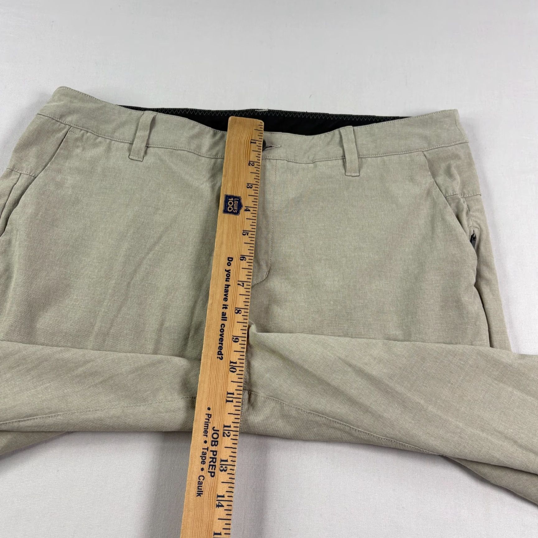 Vuori Vuori Mens Size 32 Beige Chino Golf Tech Stretch Performance Casual Pants Size US 32 / EU 48 - 5 Thumbnail