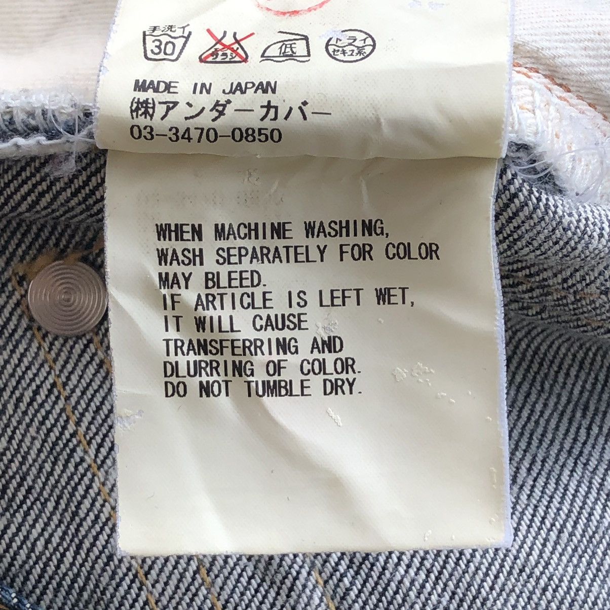 Japanese Brand × Jun Takahashi × Undercover Custom Undercoverism denim inspired by hagi denim Size US 31 - 12 Thumbnail