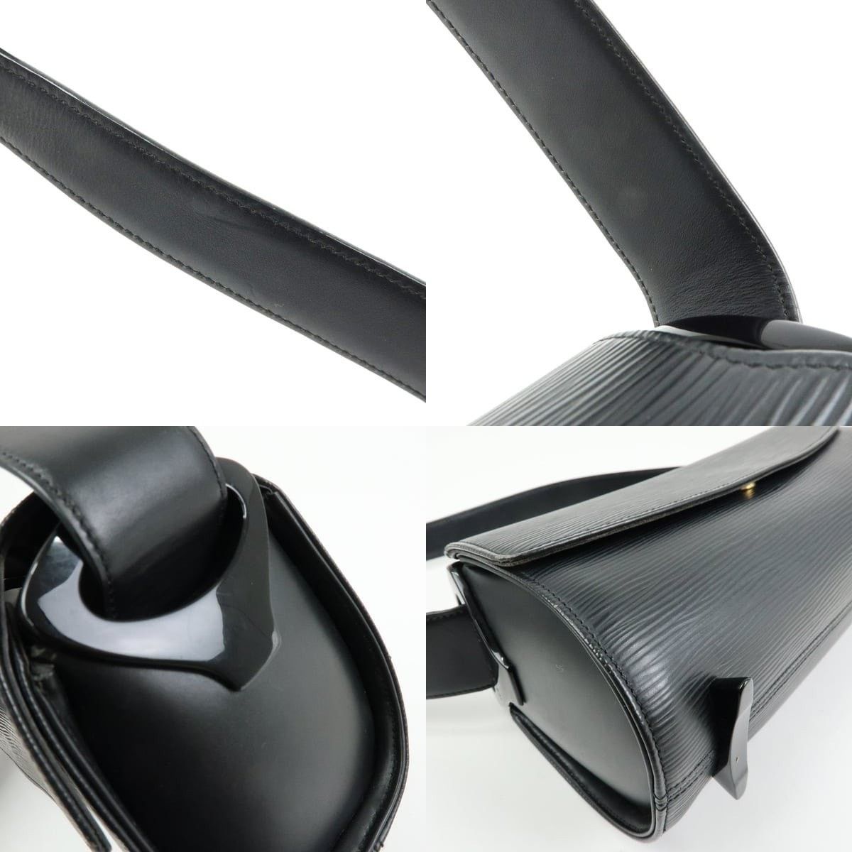 Louis Vuitton Louis Vuitton Epi Nocturne GM Shoulder Bag Leather Black Size ONE SIZE - 4 Thumbnail