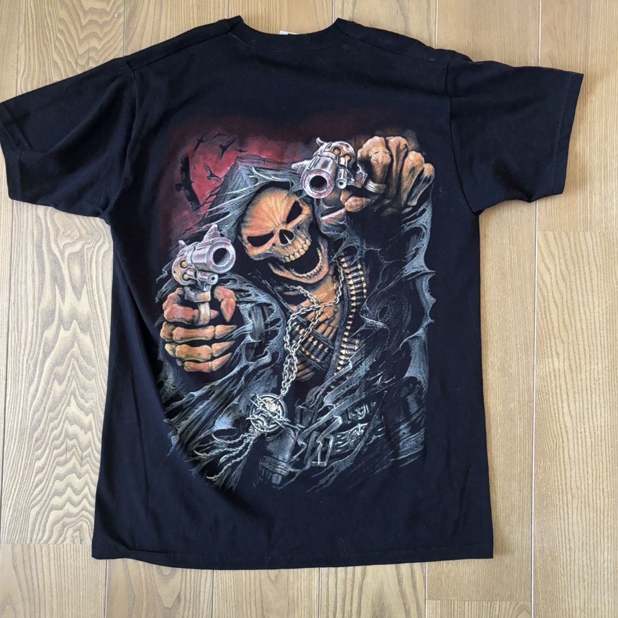 Haunted Mound grim reaper skeleton t shirt Size US M / EU 48-50 / 2 - 2 Thumbnail