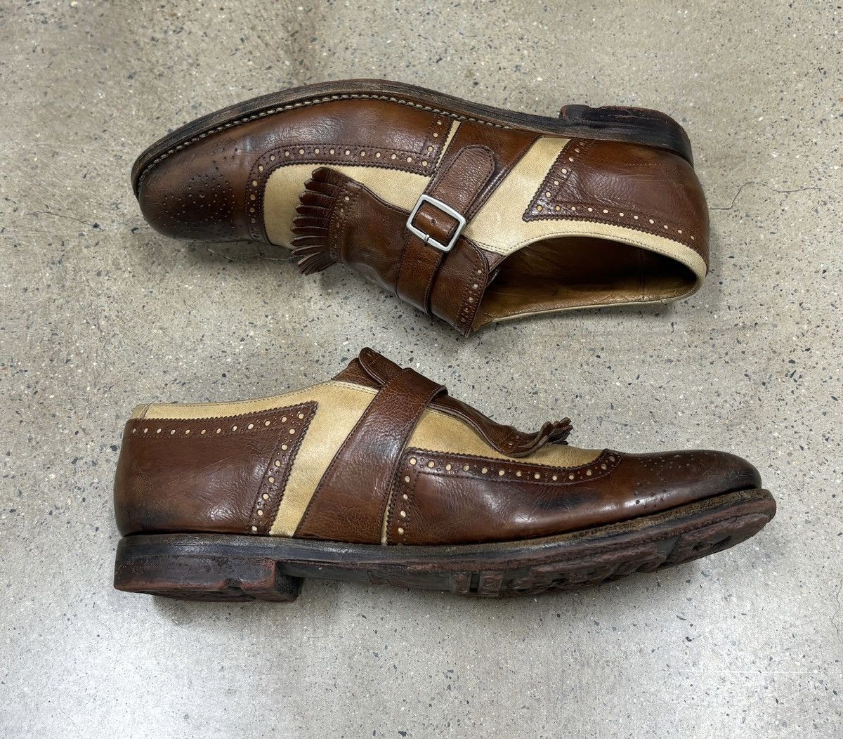 Church's Church's SHANGHAI MONK Leather Shoes Size US 7 / EU 40 - 8 Thumbnail