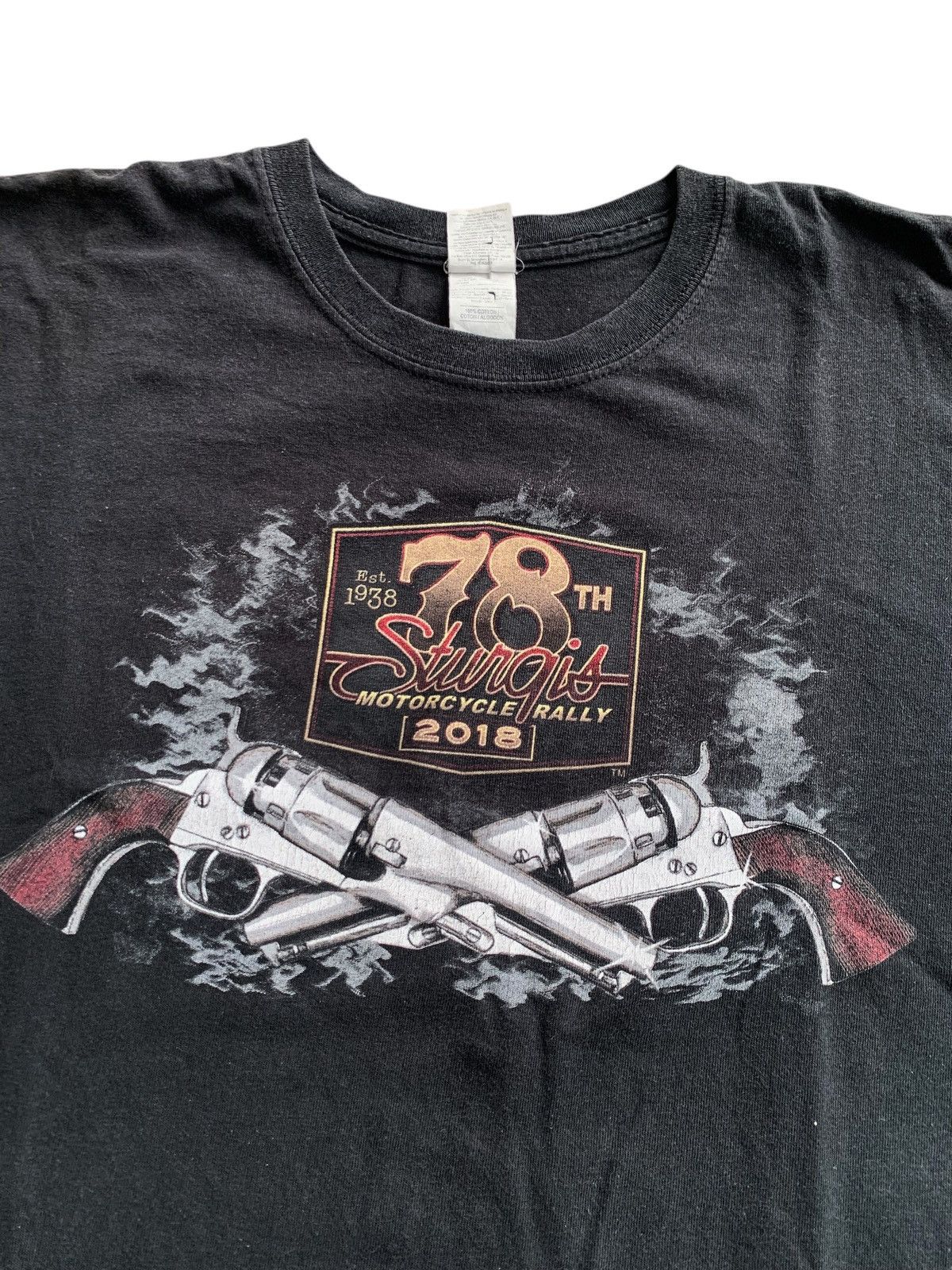 Indian Motorcycle × Japanese Brand × Vintage Vintage Sturgis Motorcycle Rally 78th Anniversary Tshirt Size US L / EU 52-54 / 3 - 14 Thumbnail