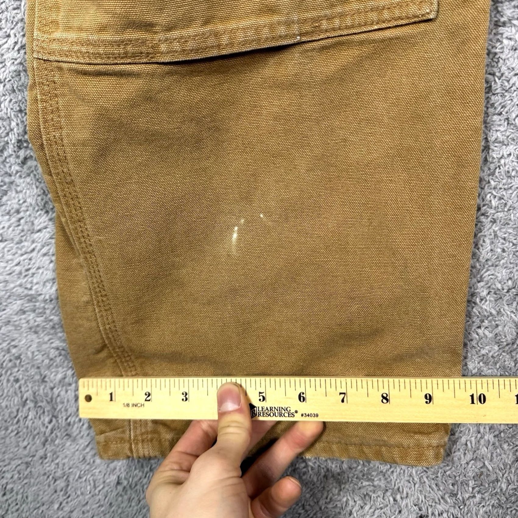 Carhartt VINTAGE Carhartt Pants Men 38x30 Double Knee Carpenter Dungaree Workwear Utility B136 BRN Size US 38 / EU 54 - 7 Thumbnail