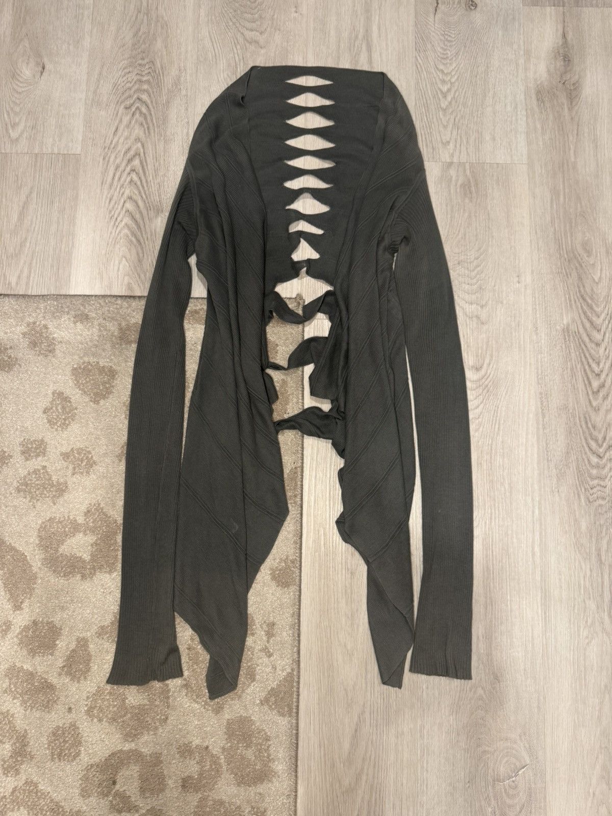 【Rick Owens】07ss White Cardigan archive Rick Owens】07ss White Cardigan archive Rick Owens】07ss