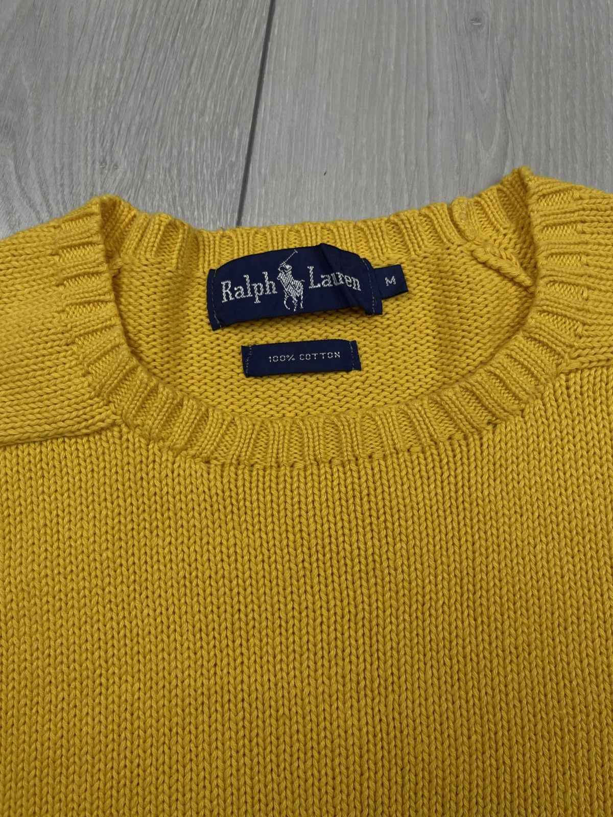 Polo Ralph Lauren Polo Ralph Lauren Knitted Men’s Sweater Size M Yellow Size US M / EU 48-50 / 2 - 3 Thumbnail