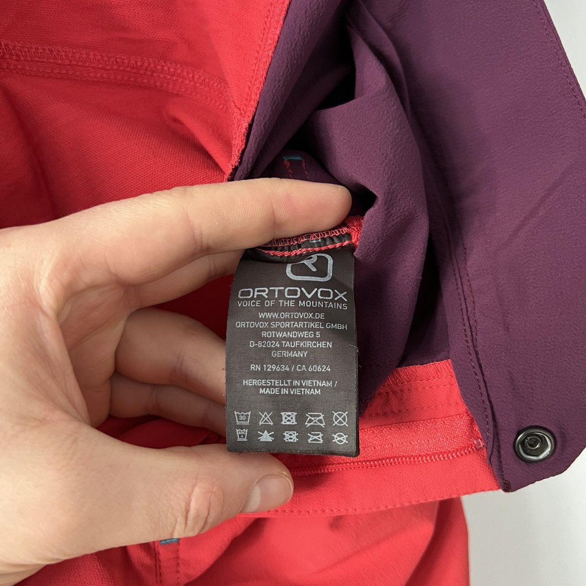 ORTOVOX Women's Ortovos Pink Merino Inside Outdoor Pants Size S Size 30" / US 8 / IT 44 - 11 Thumbnail