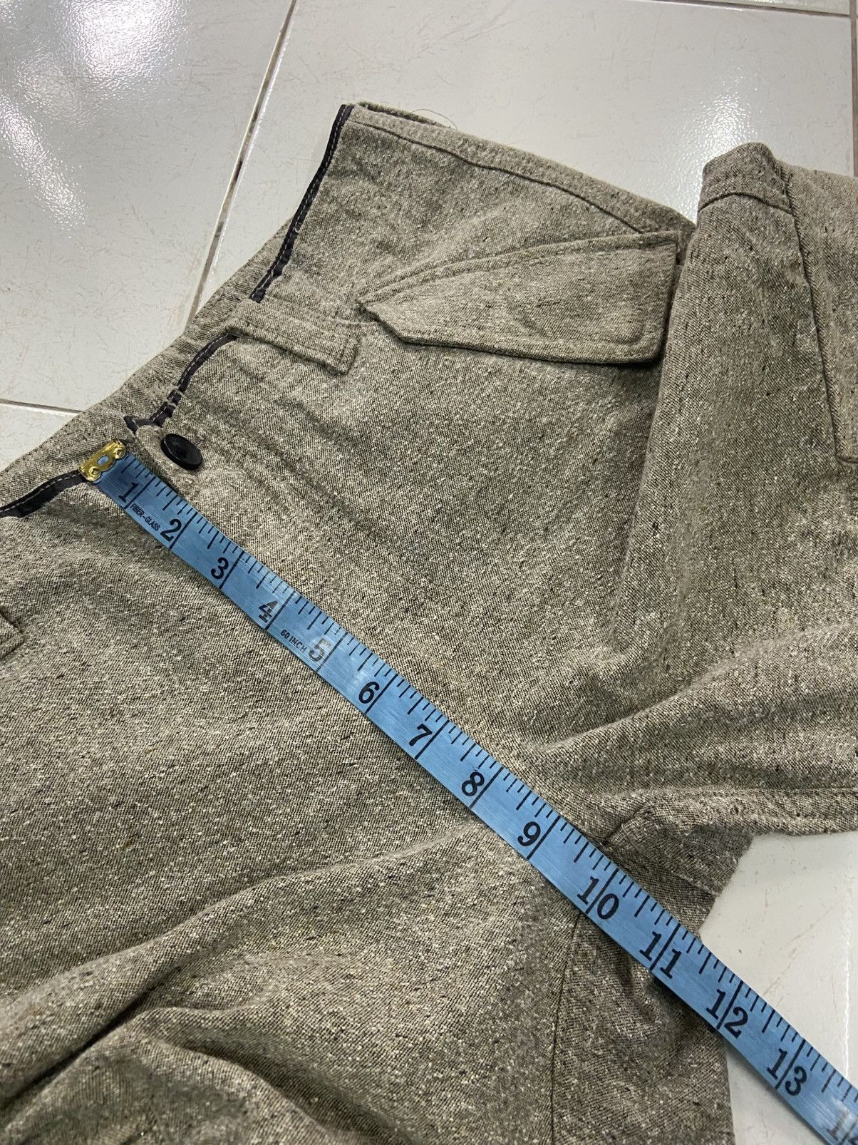 DKNY VINTAGE DKNY WOOL CARGO PANTS Size US 30 / EU 46 - 14 Thumbnail
