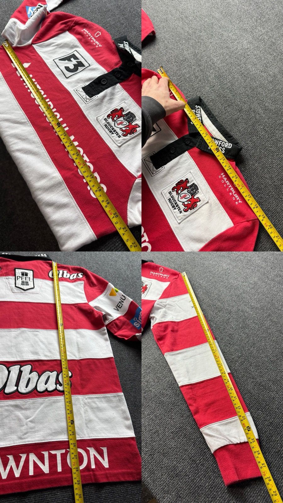 Japanese Brand Gloucester Rugby Mitsubishi Motors Jersey XBlades M Size US L / EU 52-54 / 3 - 22 Thumbnail