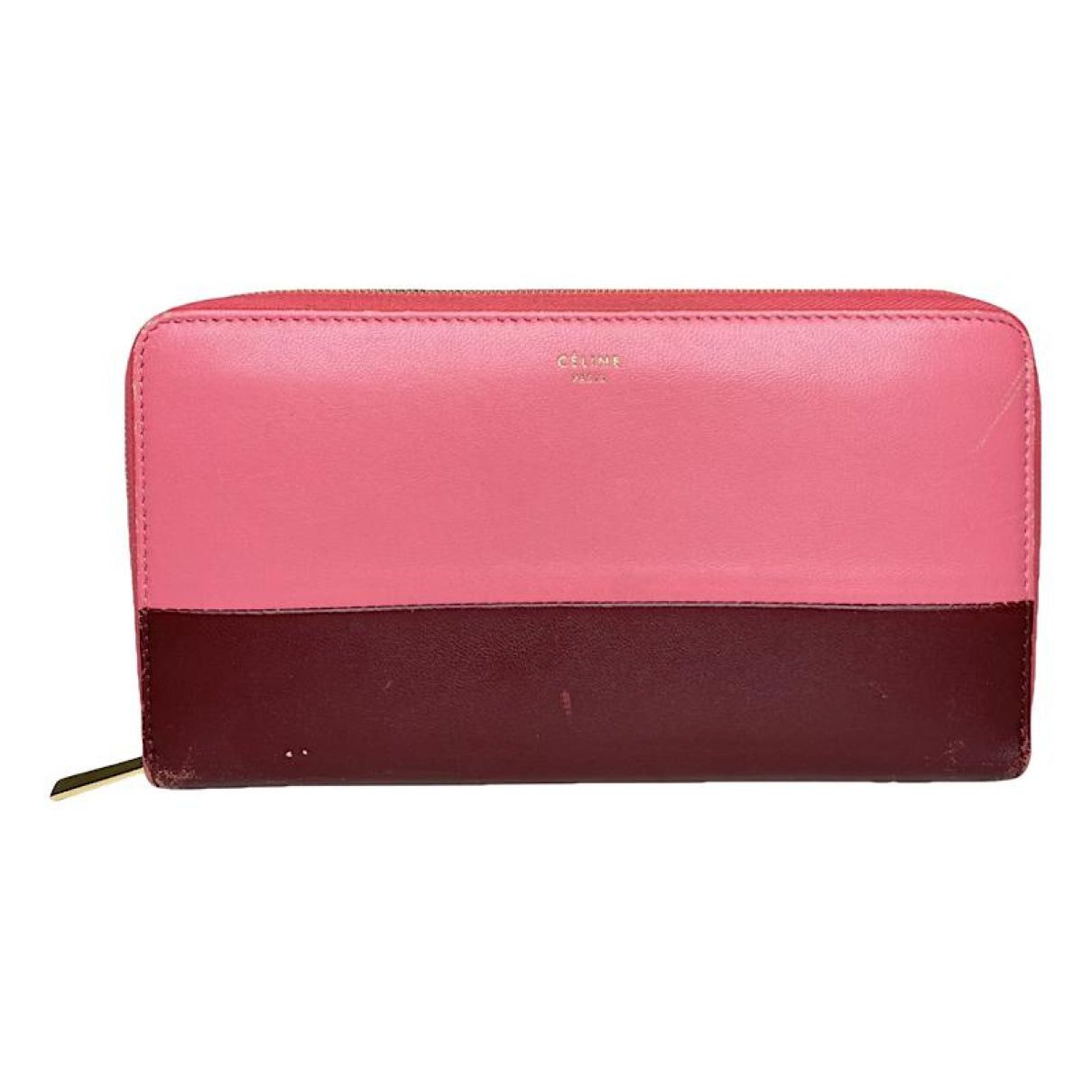 Celine Pink Leather Wallet Size ONE SIZE - 1 Thumbnail