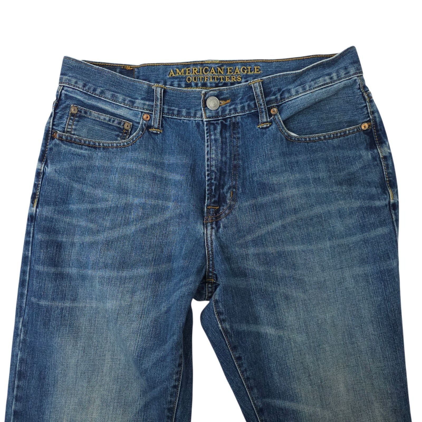American Eagle Outfitters American Eagle Bootcut Jeans Mens 32x34 (Fit 32x32) Whisker Size US 32 / EU 48 - 11 Thumbnail