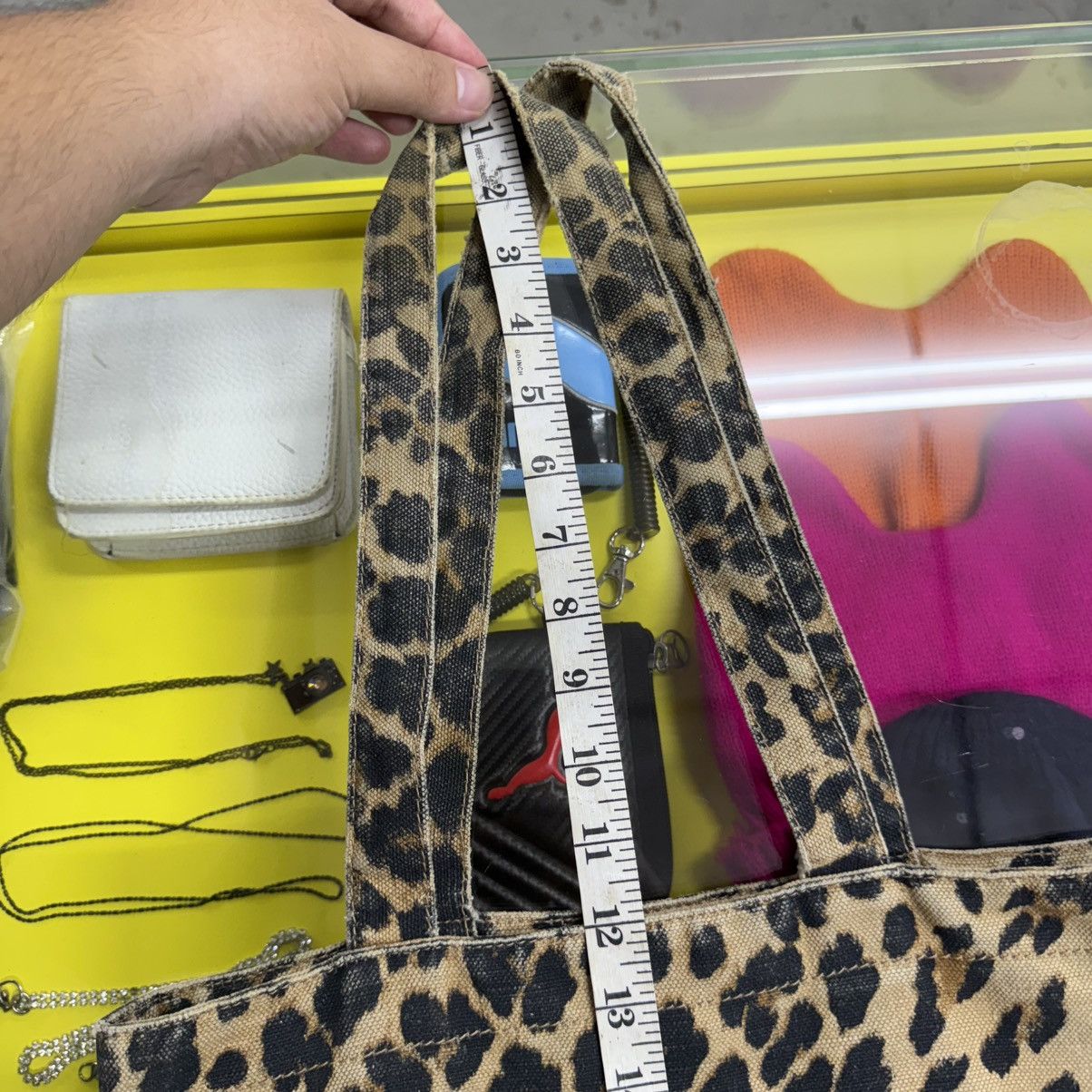 Trussardi Authentic Trussardi Made In Italy Canvas Leopard Tote Bag Size ONE SIZE - 11 Thumbnail