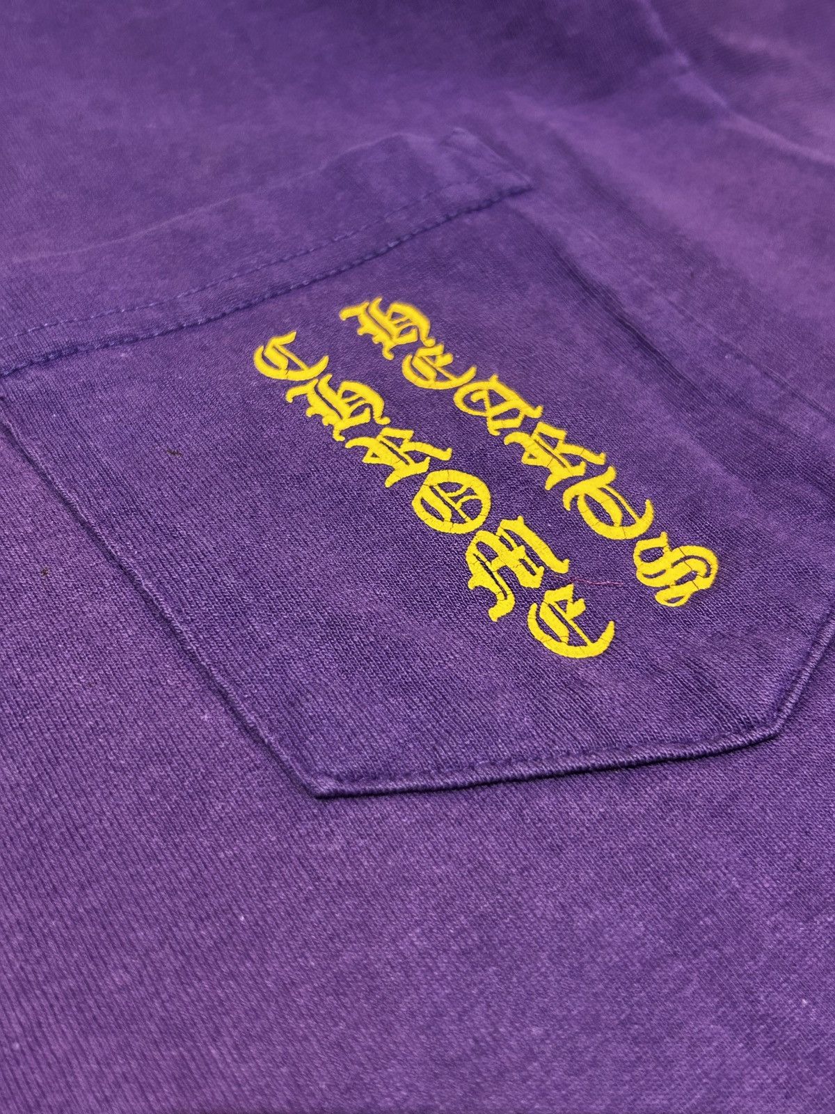 Chrome Hearts Rare Vintage Chrome Hearts Scroll Pocket Logo Long Sleeve Size US M / EU 48-50 / 2 - 8 Thumbnail