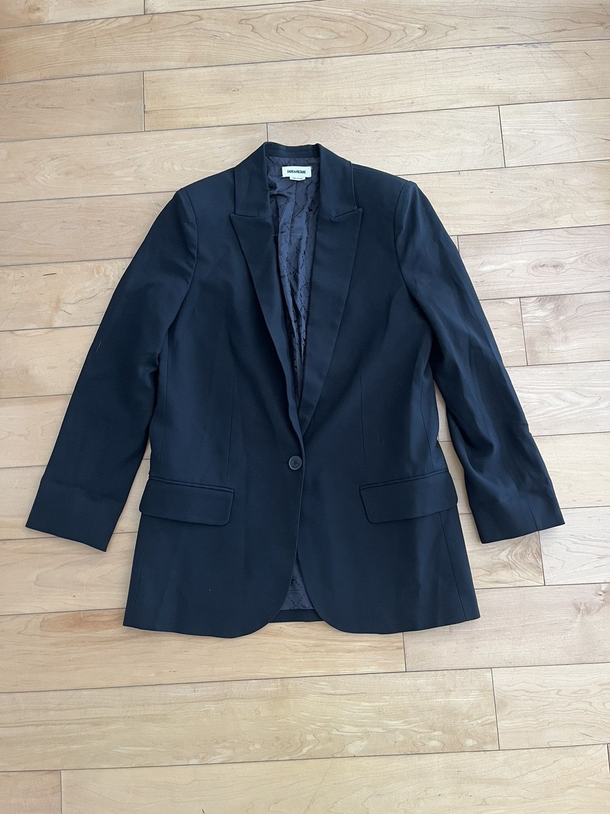 Zadig & Voltaire Zadig & Voltair Degrade Skull Rinestone Blazer Size XS / US 0-2 / IT 36-38 - 2 Thumbnail
