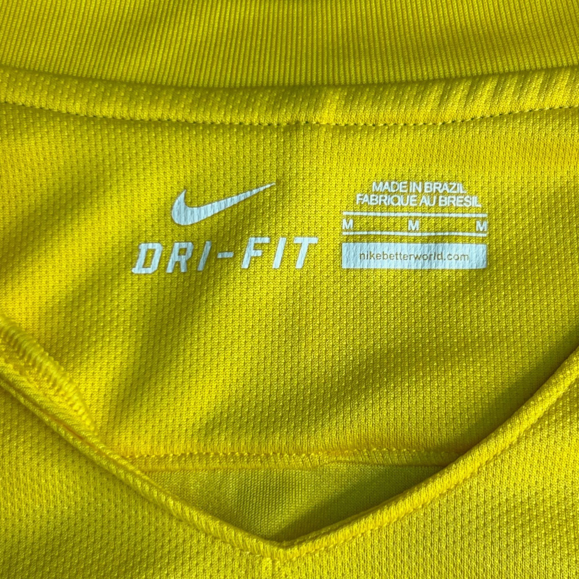 Nike Nike Brazil National Football Team Home Jersey 2016 Authenti Size US M / EU 48-50 / 2 - 8 Thumbnail