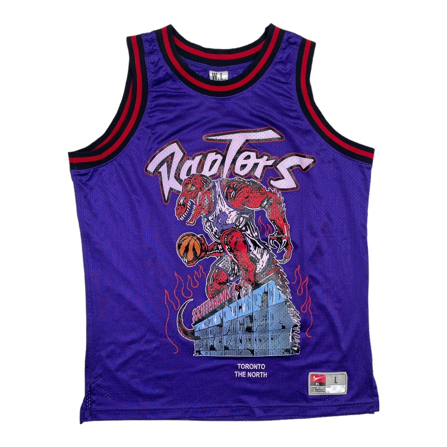 x NBA Toronto Raptors Jersey Purple