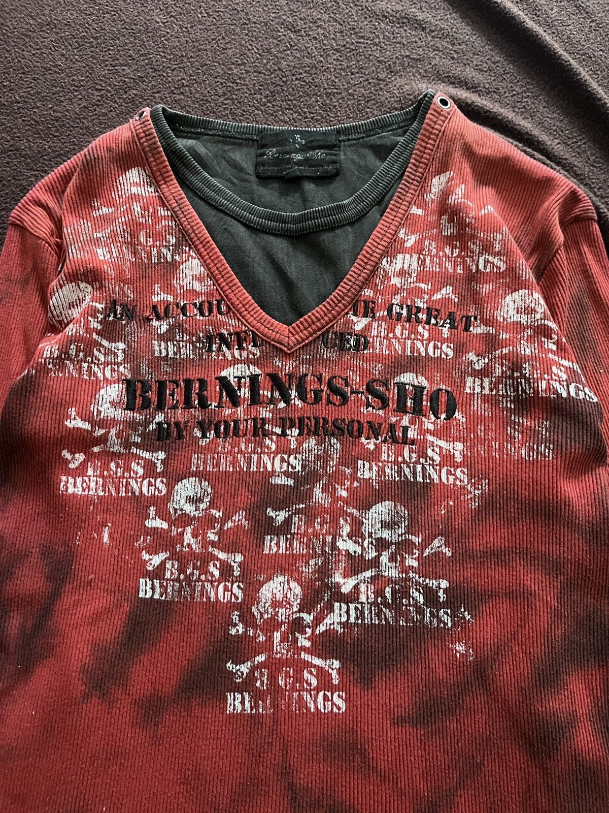 BERNINGS SHO True blood Bernings Sho skulls longsleeve Size US M / EU 48-50 / 2 - 3 Thumbnail