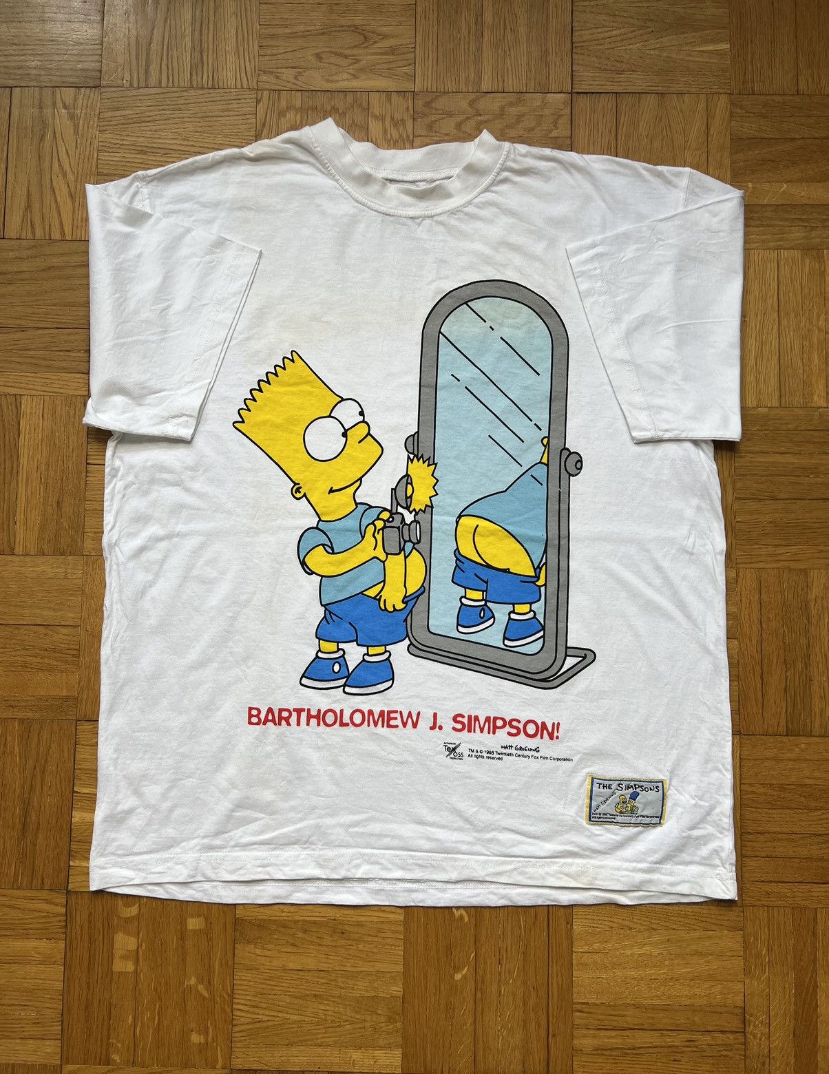 The Simpsons × Vintage Tshirt The Simpsons 1998 vintace 90’s good ass Size US XL / EU 56 / 4 - 2 Thumbnail