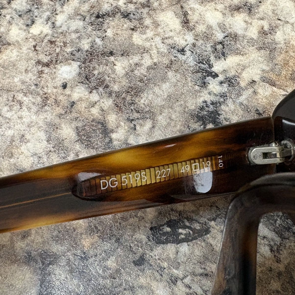 Dolce & Gabbana Dolce and Gabbana DG 519S 227 Tortoise Frame Sunglasses Size ONE SIZE - 9 Thumbnail
