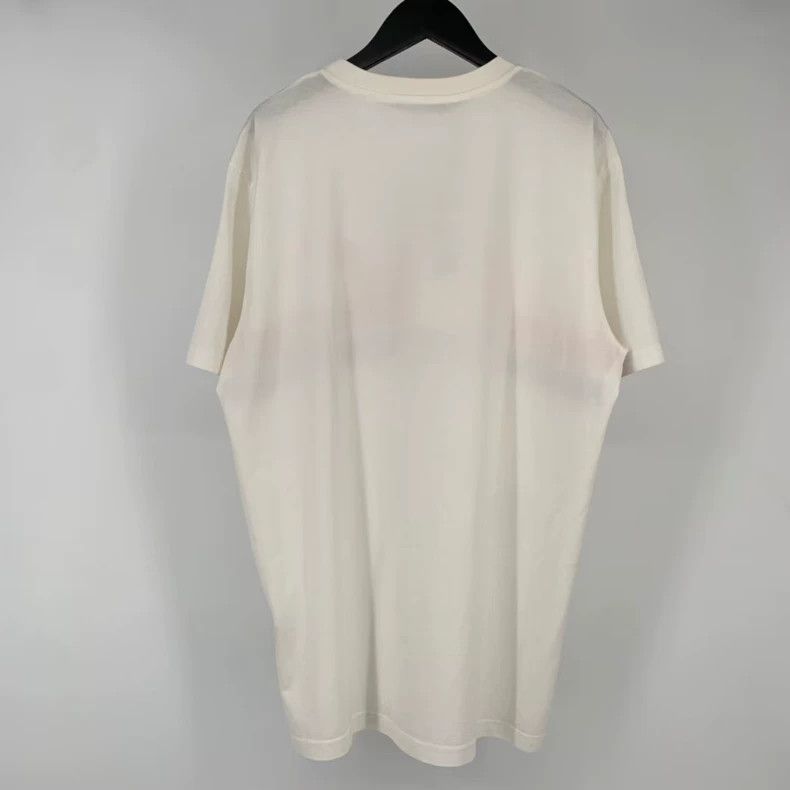 Givenchy Givenchy White Ad Letter Short Sleeve Size US M / EU 48-50 / 2 - 2 Thumbnail