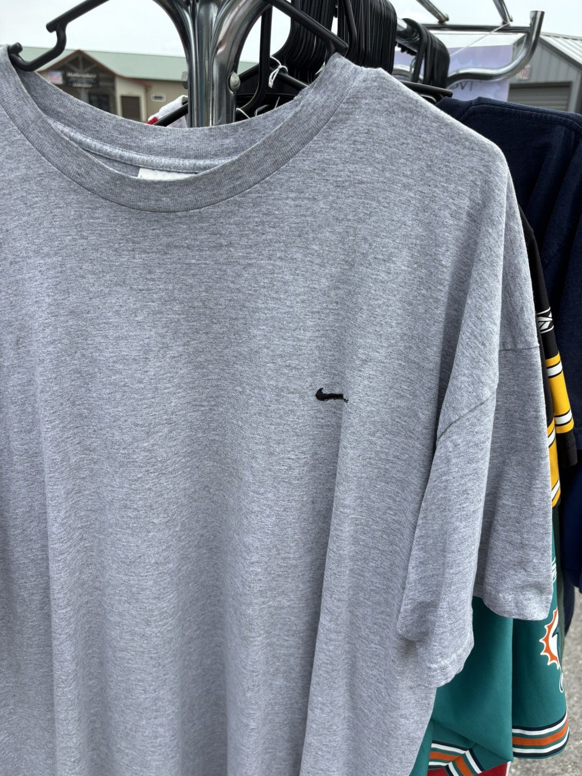Nike × Vintage Y2K Nike Silver tag T-Shirt Size US XXL / EU 58 / 5 - 2 Thumbnail