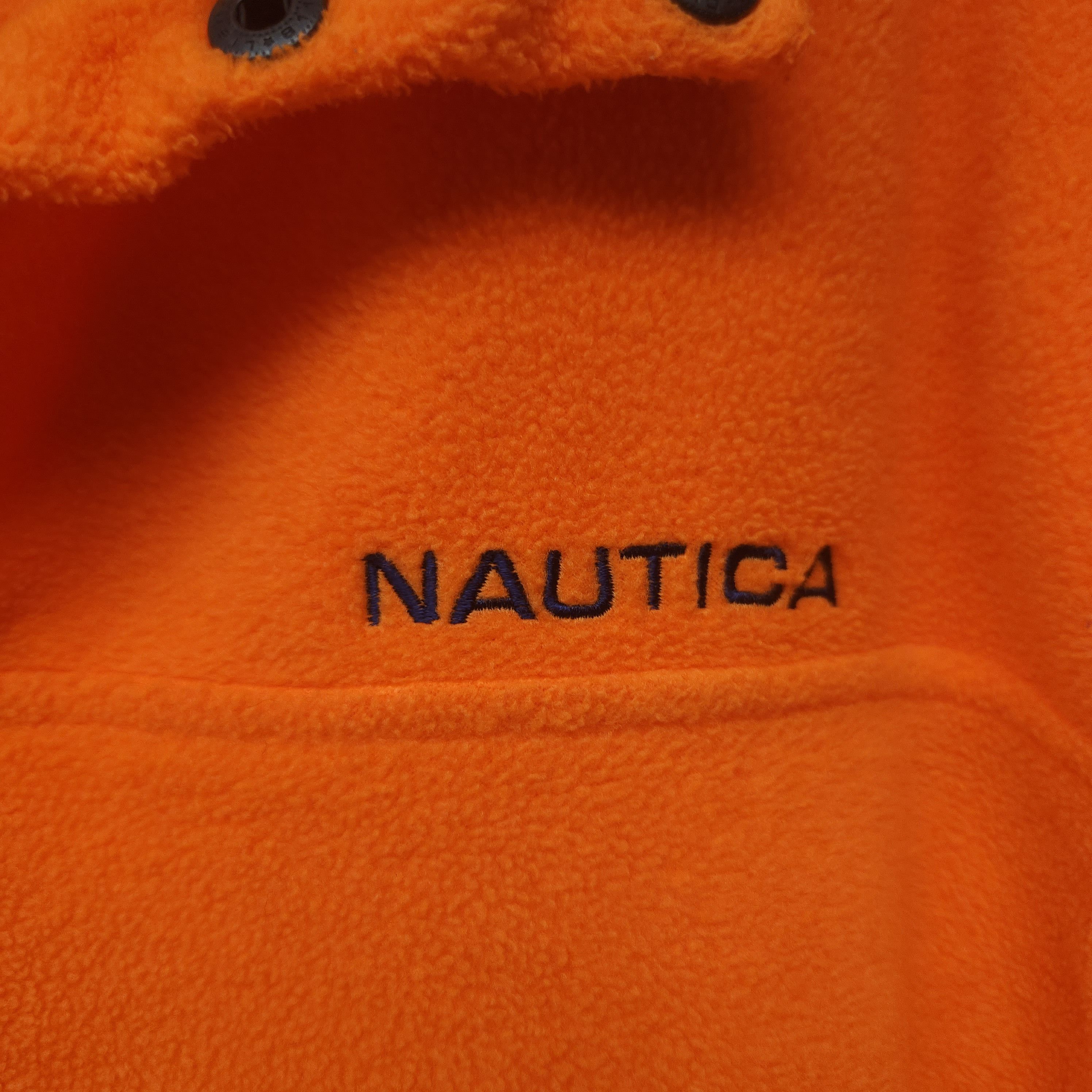 Nautica × Polo Ralph Lauren × Tommy Hilfiger Nautica 1/4 Button Up Fleece Jacket Size US M / EU 48-50 / 2 - 3 Thumbnail