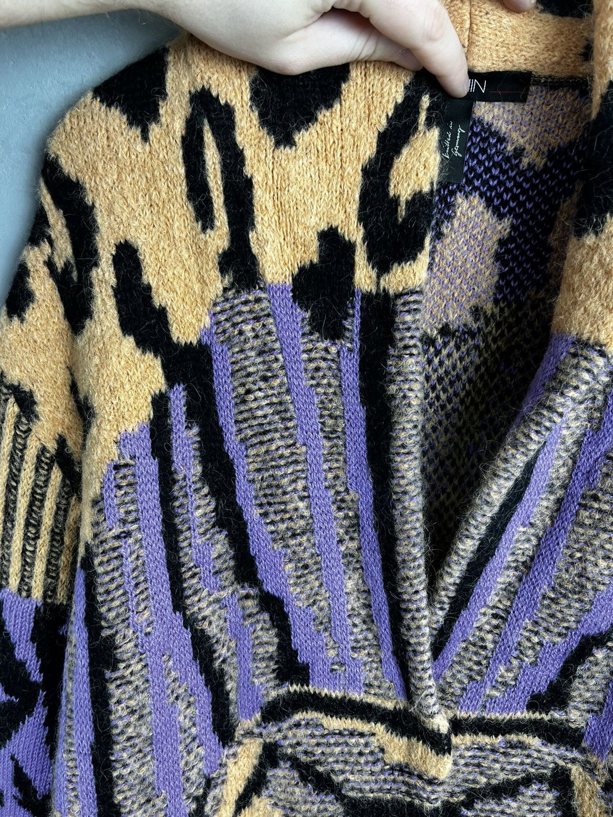 Designer × Other Marccain cardigan sweater Coogi style Size L / US 10 / IT 46 - 9 Thumbnail