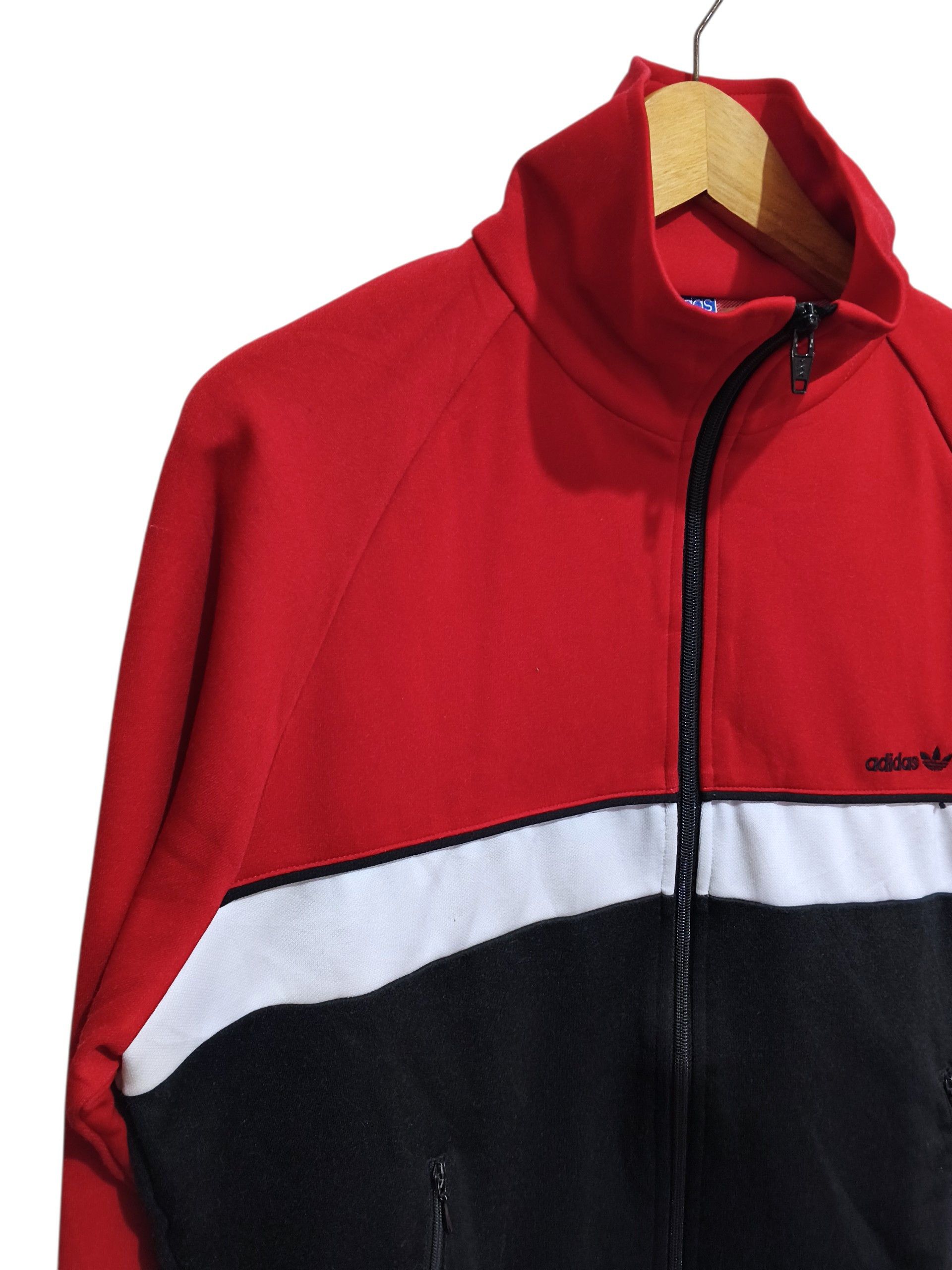Adidas 🔥Vintage Adidas West Germany 80s Track Jacket Size US M / EU 48-50 / 2 - 5 Thumbnail