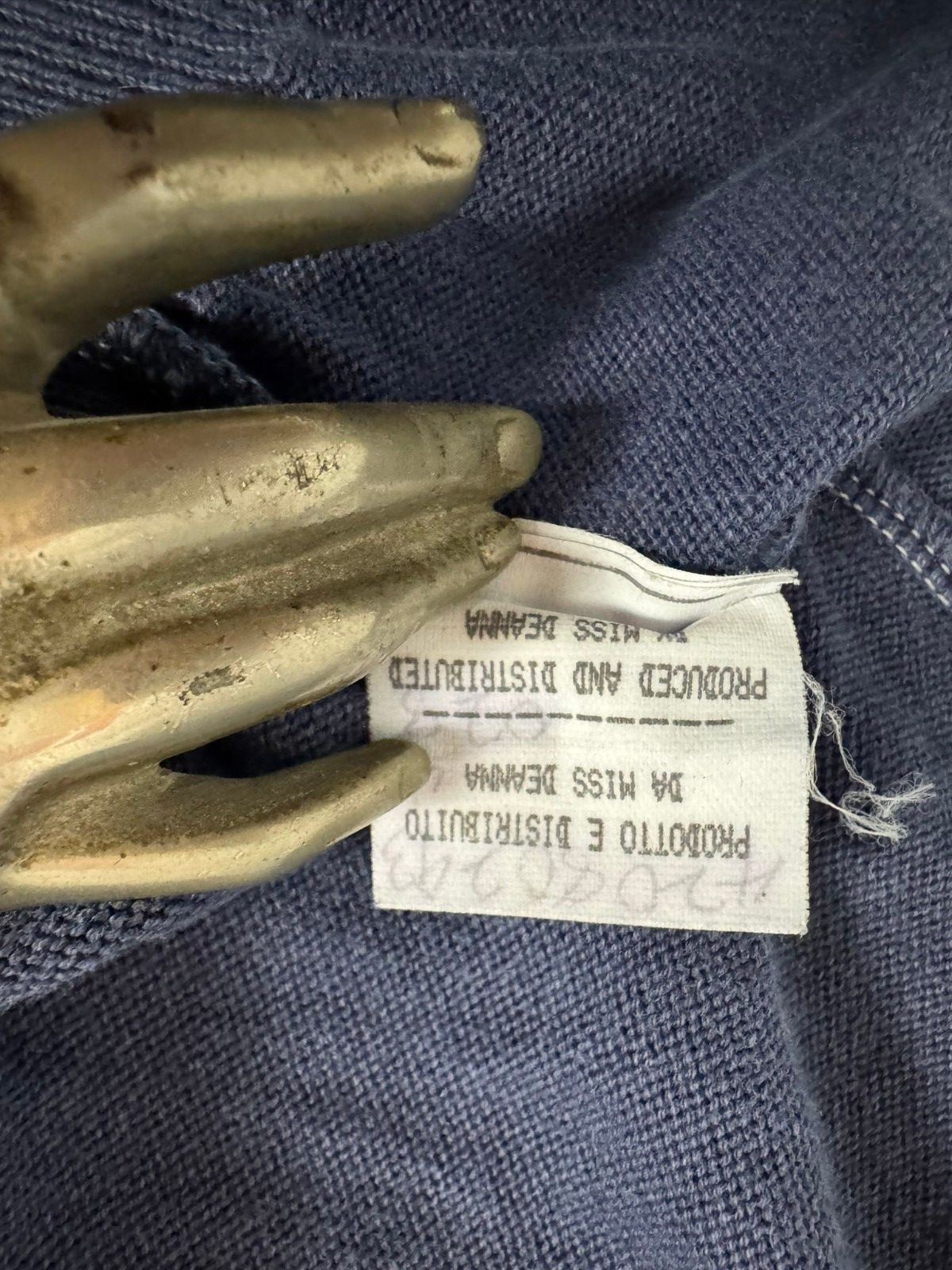 Maison Margiela Vintage Blue Maison Martin Margiela Miss Deanna Sweater Size L / US 10 / IT 46 - 6 Thumbnail