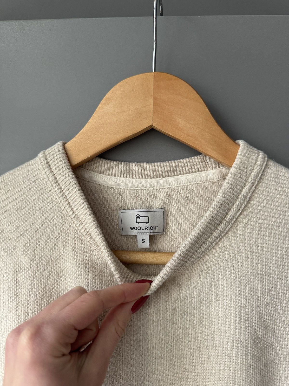 Woolrich Woolen Mills Woolrich Crewneck Garment-Dyed Cotton Sweatshirt Size US S / EU 44-46 / 1 - 3 Thumbnail