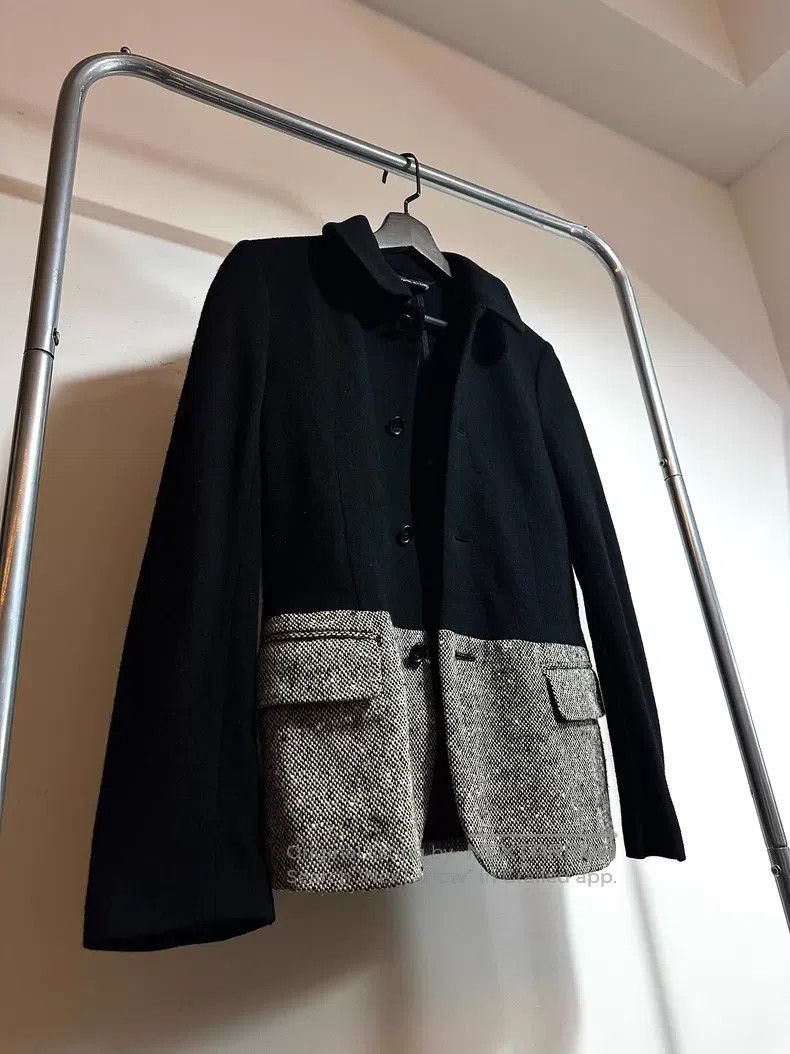 Comme des Garcons Comme des Garcons size F Collarless Multiwear Wool Blazer Size S / US 4 / IT 40 - 5 Thumbnail