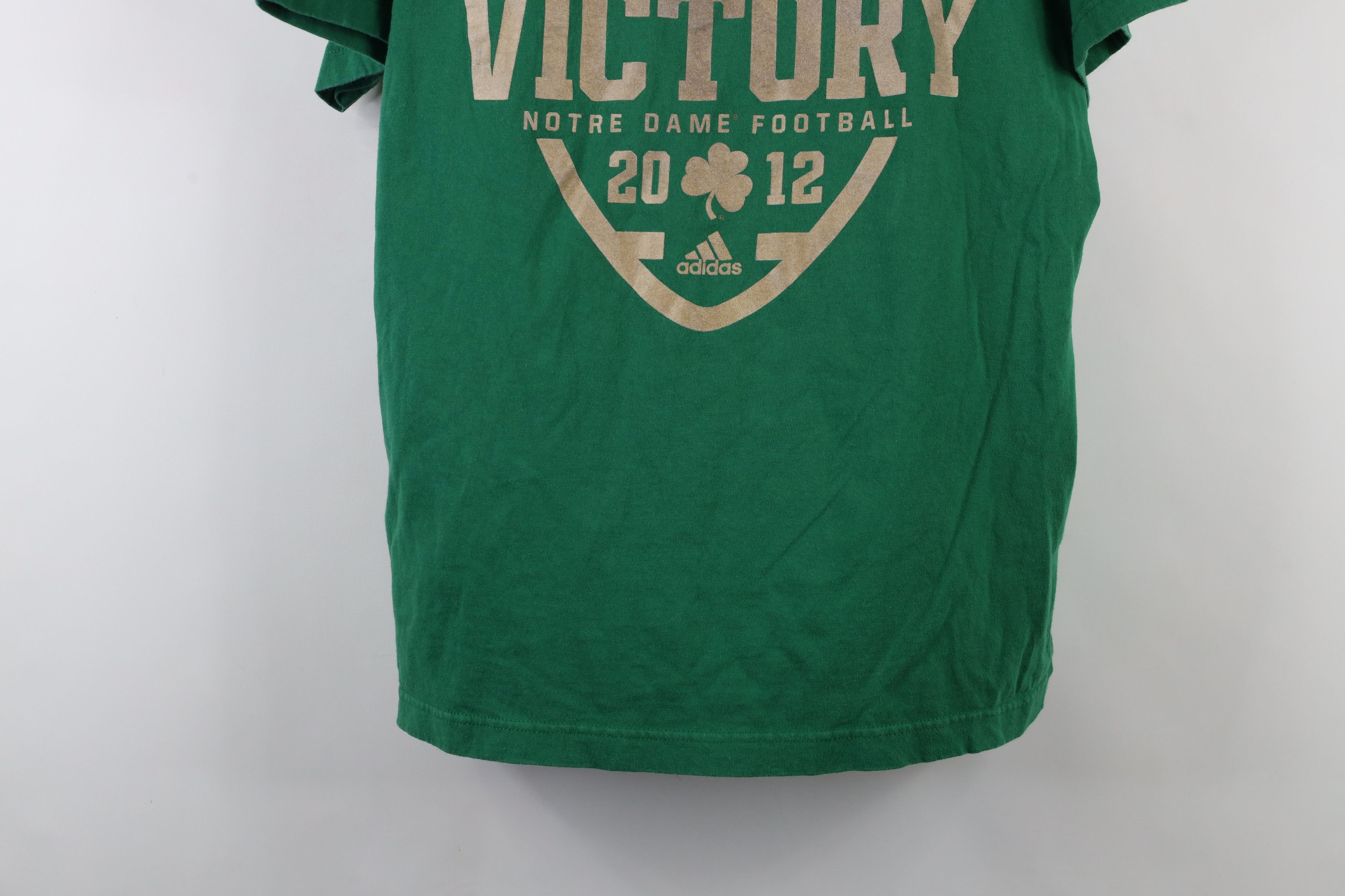 Adidas × Vintage Vintage Adidas Championship Notre Dame Football T-Shirt Size US L / EU 52-54 / 3 - 3 Thumbnail