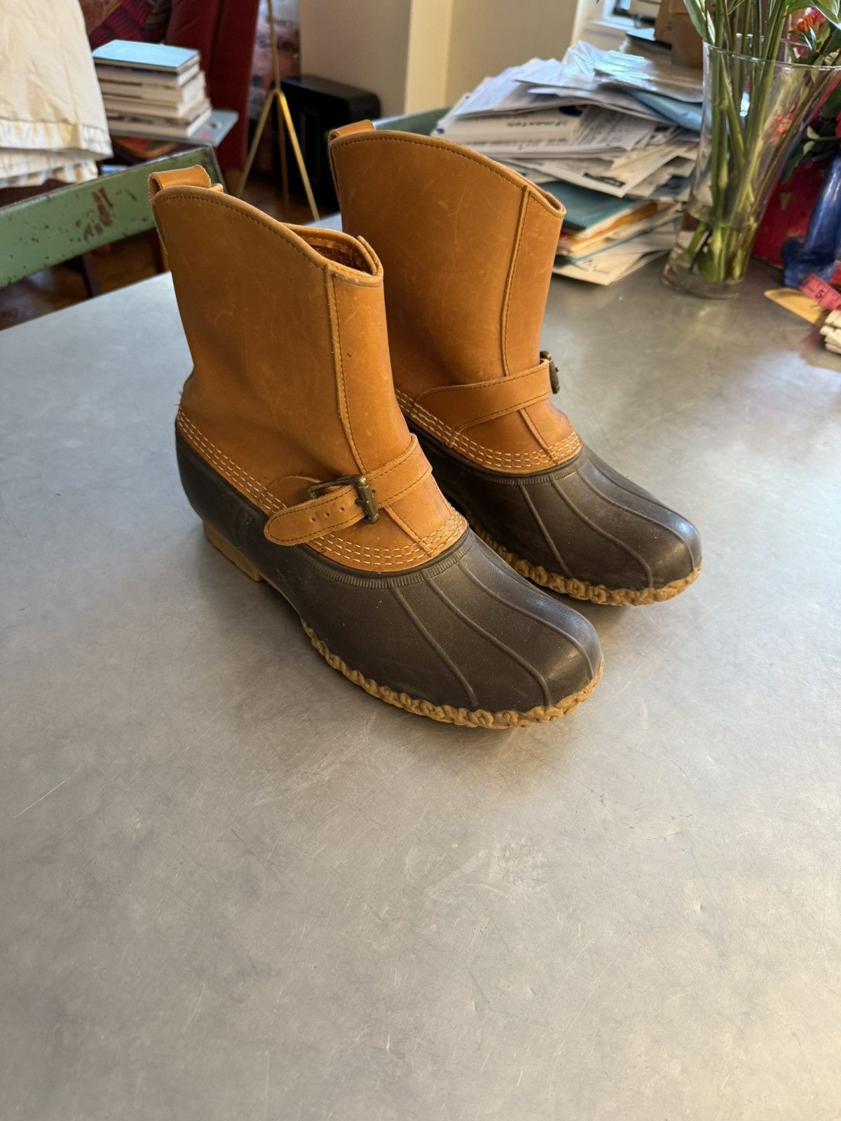 L.L. Bean L.L. Bean Maine Hunting Shoe (Bean Boot), Size 10M Size US 10 / EU 43 - 5 Thumbnail