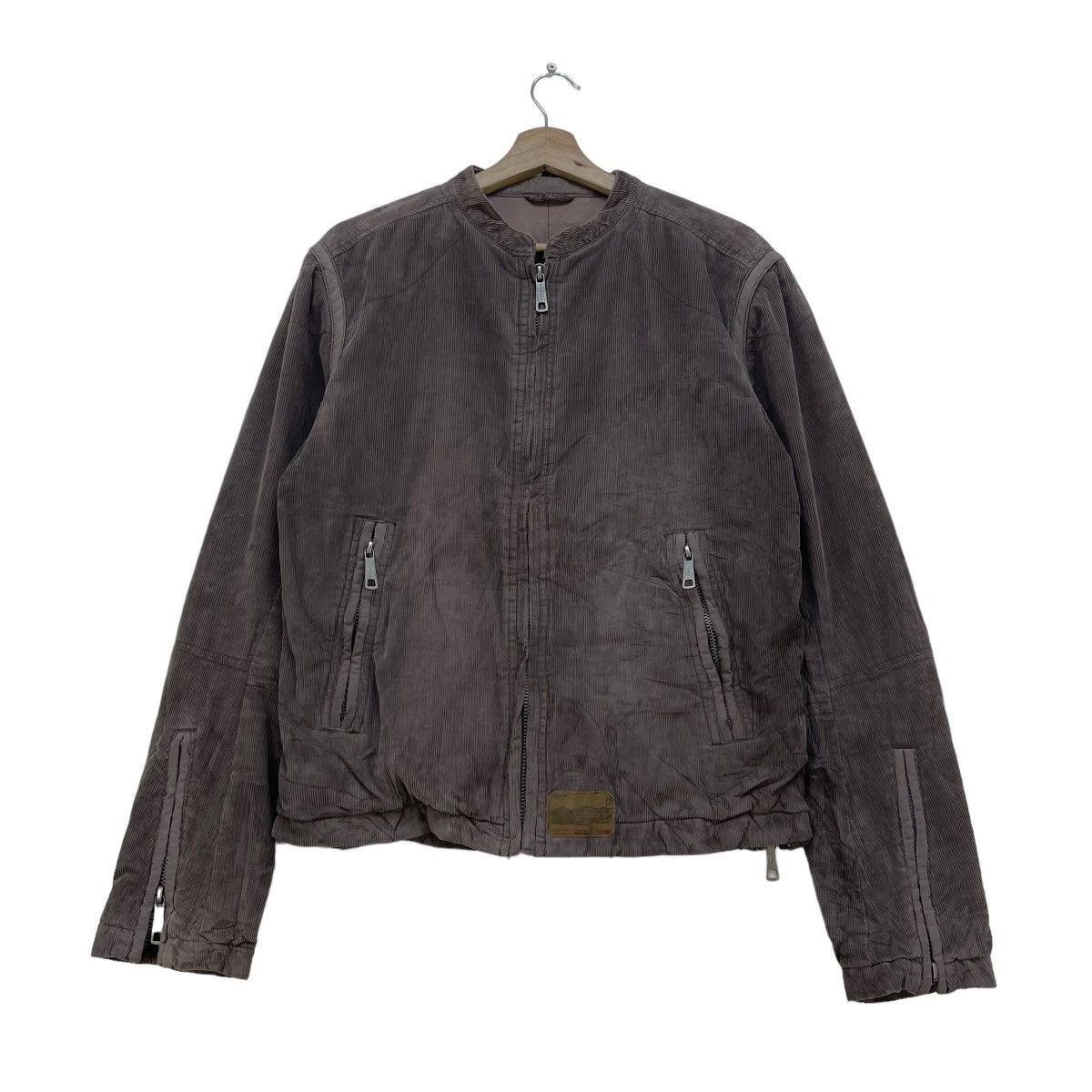 Diesel Vintage Diesel Corduroy Style Single Bikers Jacket Size US M / EU 48-50 / 2 - 1 Thumbnail