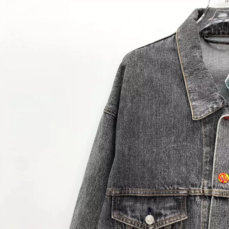 Balenciaga Balenciaga size 48 Smoky cotton distressed lapel single-br Size US M / EU 48-50 / 2 - 3 Thumbnail