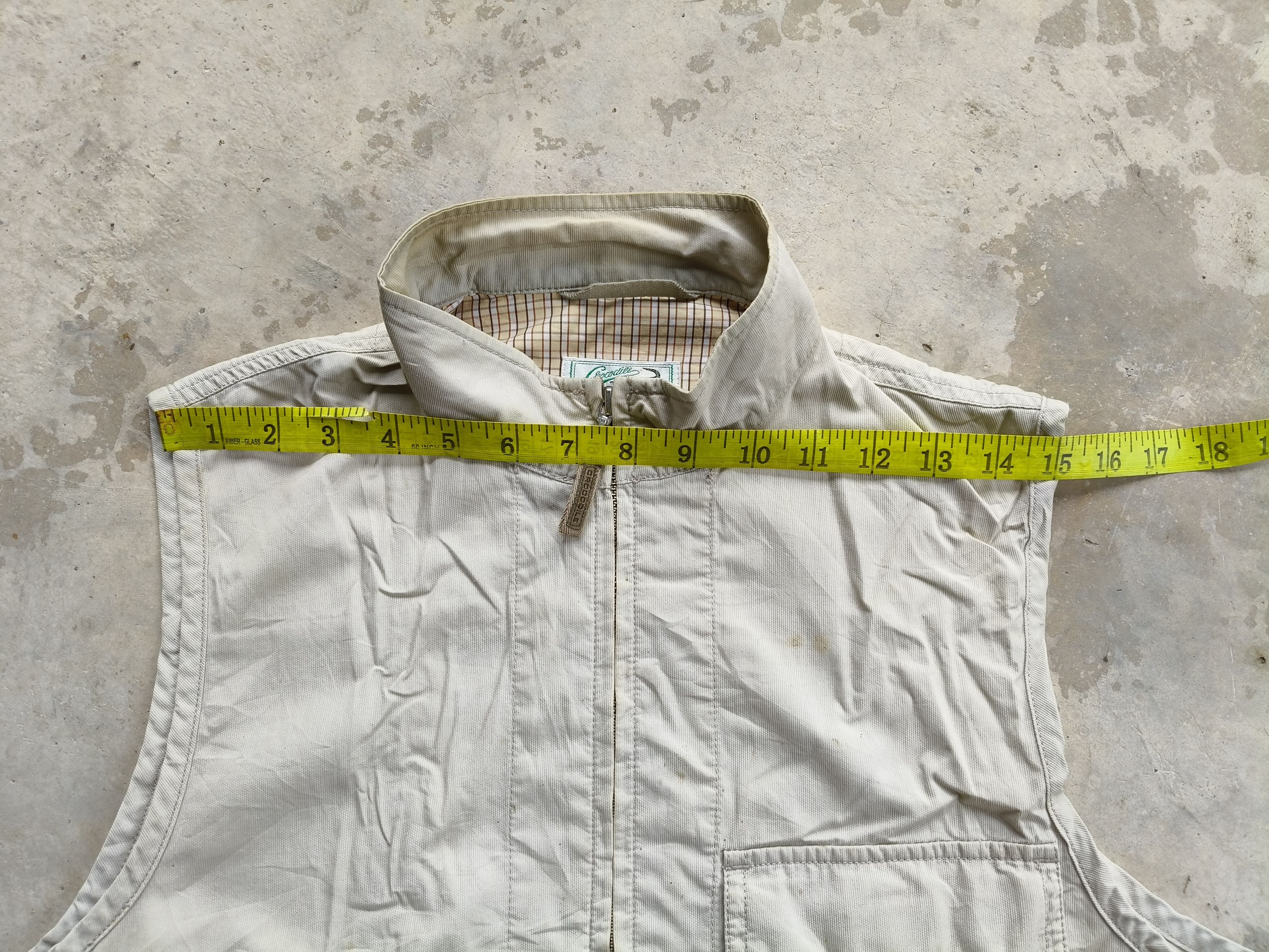 Japanese Brand Vest Crocodile 3 pocket Size US M / EU 48-50 / 2 - 11 Thumbnail