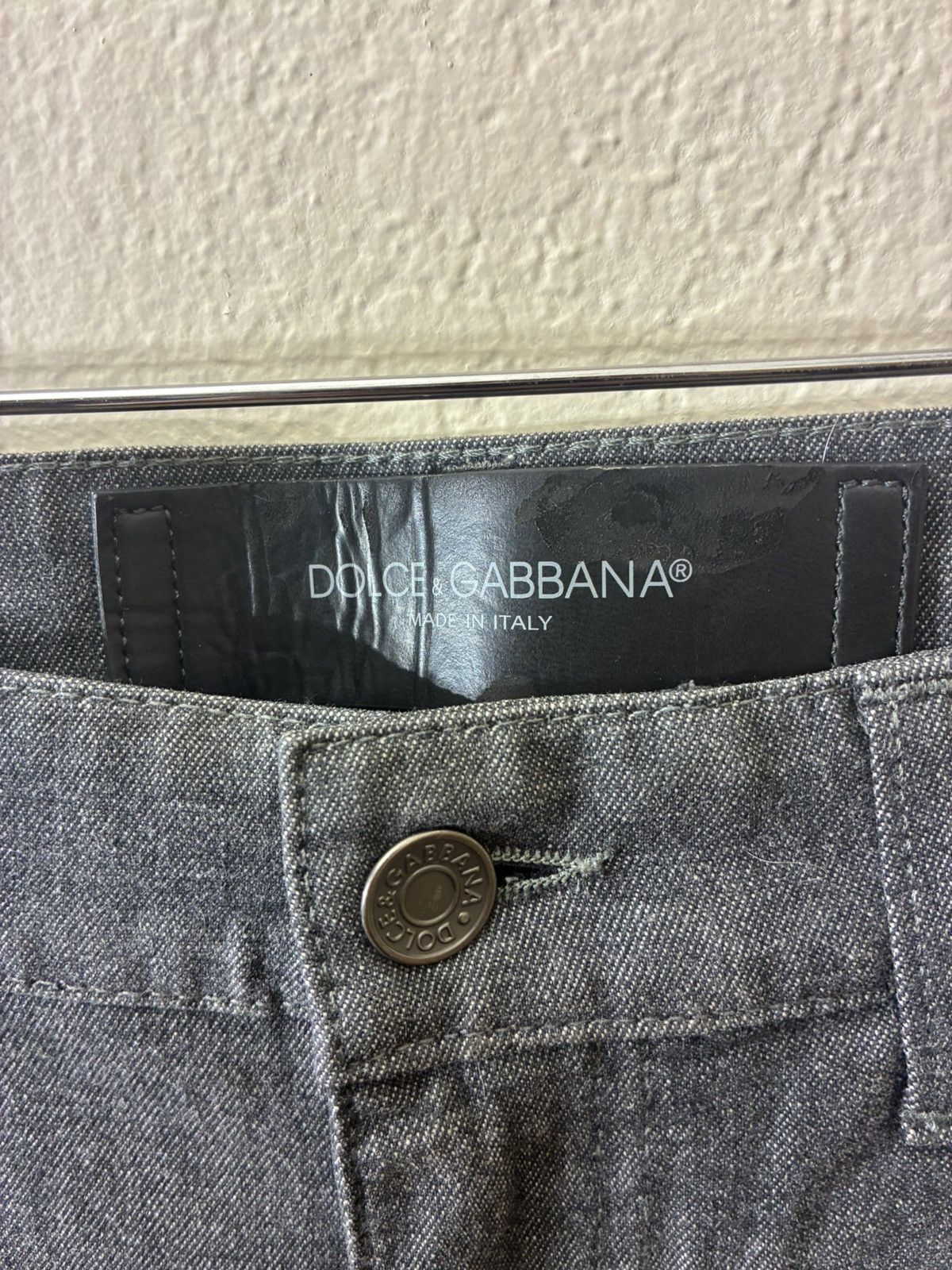 Dolce & Gabbana Dolce Gabanna Grey Denim Size US 32 / EU 48 - 2 Thumbnail