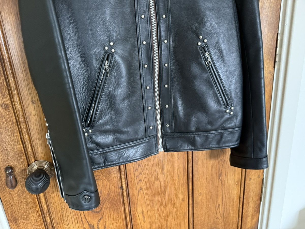 Undercover Grail Undercover leather studded trucker jacket 3 S M biker Size US M / EU 48-50 / 2 - 12 Thumbnail