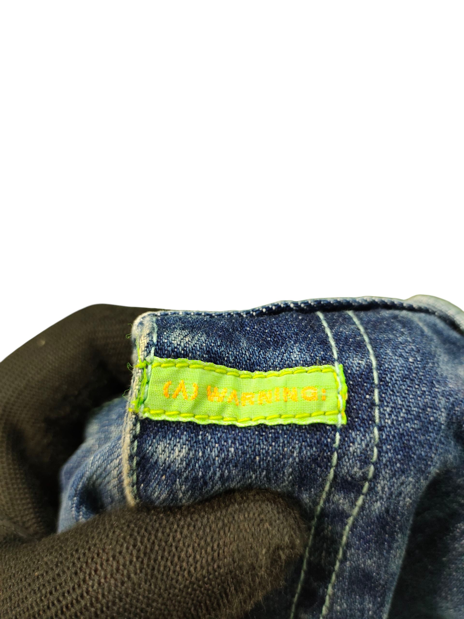 Comme des Garcons × Undercover Japanese Brand Ultra Violet Japan Clawmark Faded Denim Jeans Size US 34 / EU 50 - 14 Thumbnail