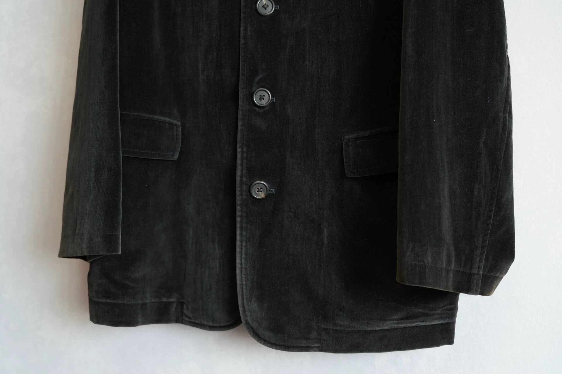 Yohji Yamamoto Yohji Yamamoto 96AW Y's for Men Velvet Luster Jacket S Size US S / EU 44-46 / 1 - 4 Thumbnail