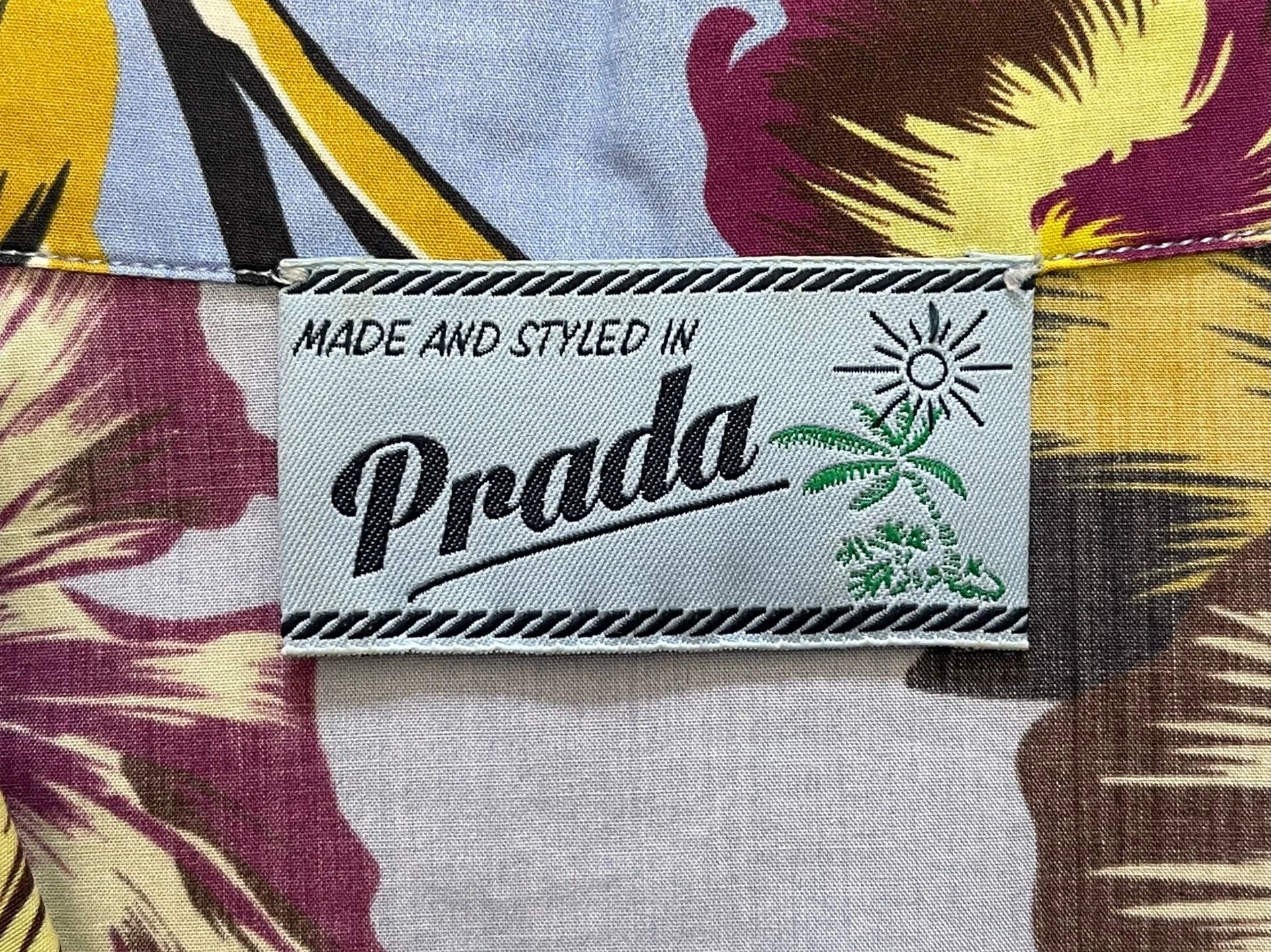 Prada Prada Runway Regular Fit Blue Shirt Men's XL Size US XL / EU 56 / 4 - 3 Thumbnail