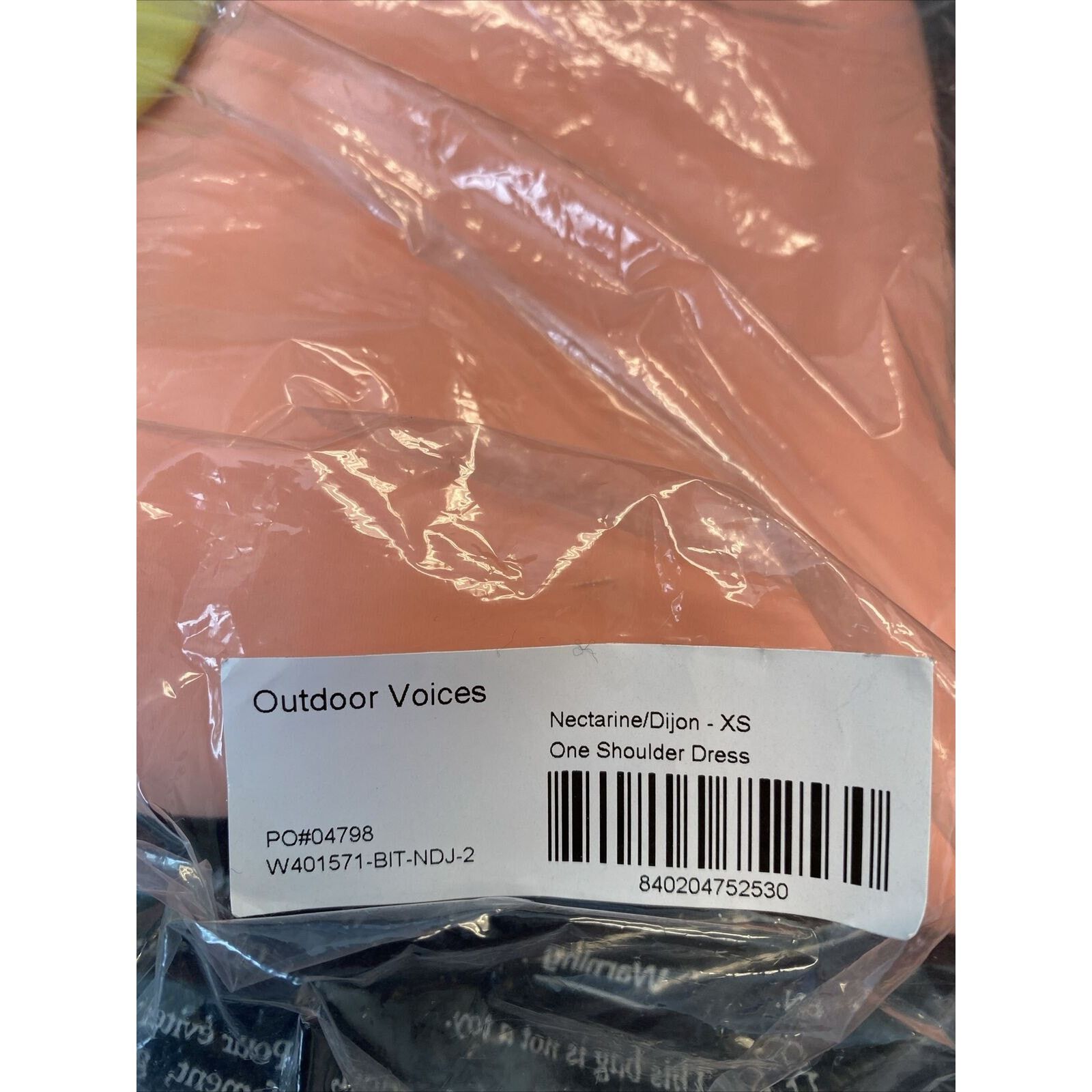 Outdoor Voices Outdoor Voices One Shoulder Dress in Tangerine/mustard XS Size XS / US 0-2 / IT 36-38 - 6 Thumbnail