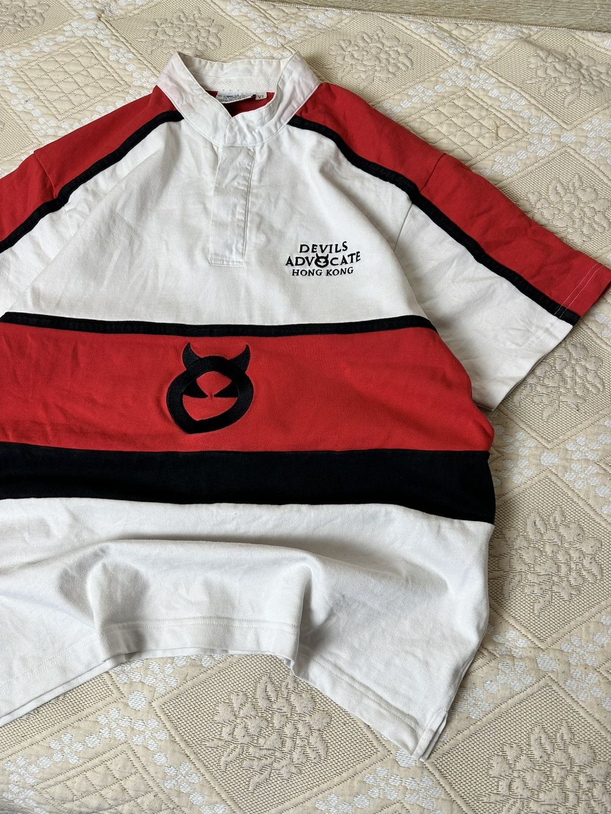 Vintage 🔥 90s Devils Advocate Vintage Polo Chief Keef Ralph Lauren Size US XL / EU 56 / 4 - 1 Thumbnail