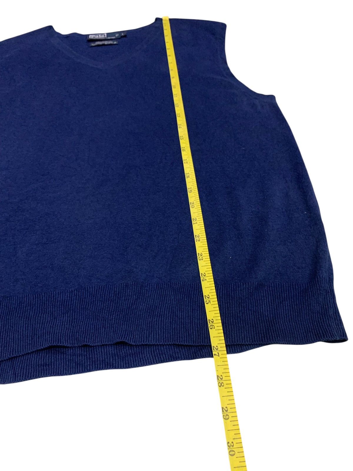 Polo Ralph Lauren Vintage 90's Polo Ralph Lauren Small Logo Sleveless Knitwear Size US L / EU 52-54 / 3 - 8 Thumbnail