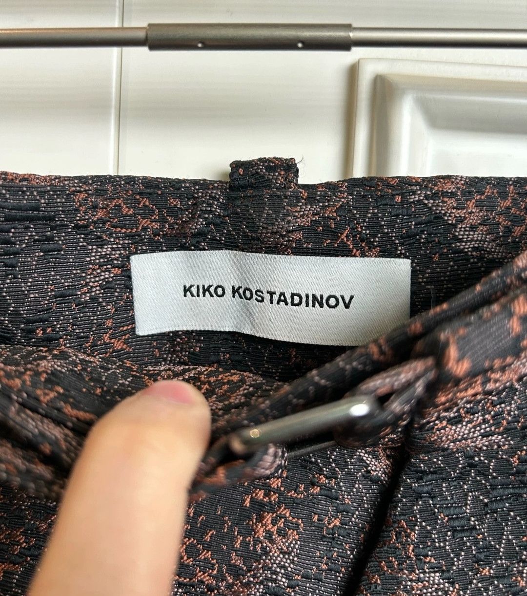 Kiko Kostadinov Kiko Kostadinov Snake Print Trousers Size US 30 / EU 46 - 4 Thumbnail