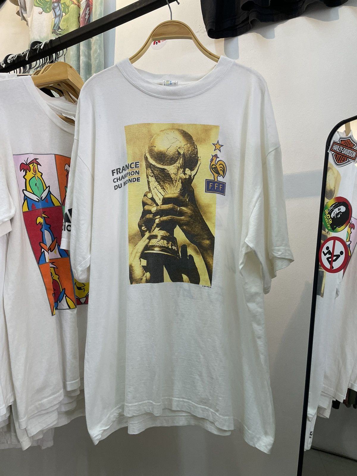 Vintage Very Rare Fifa World Cup 1998 Size US XL / EU 56 / 4 - 3 Thumbnail