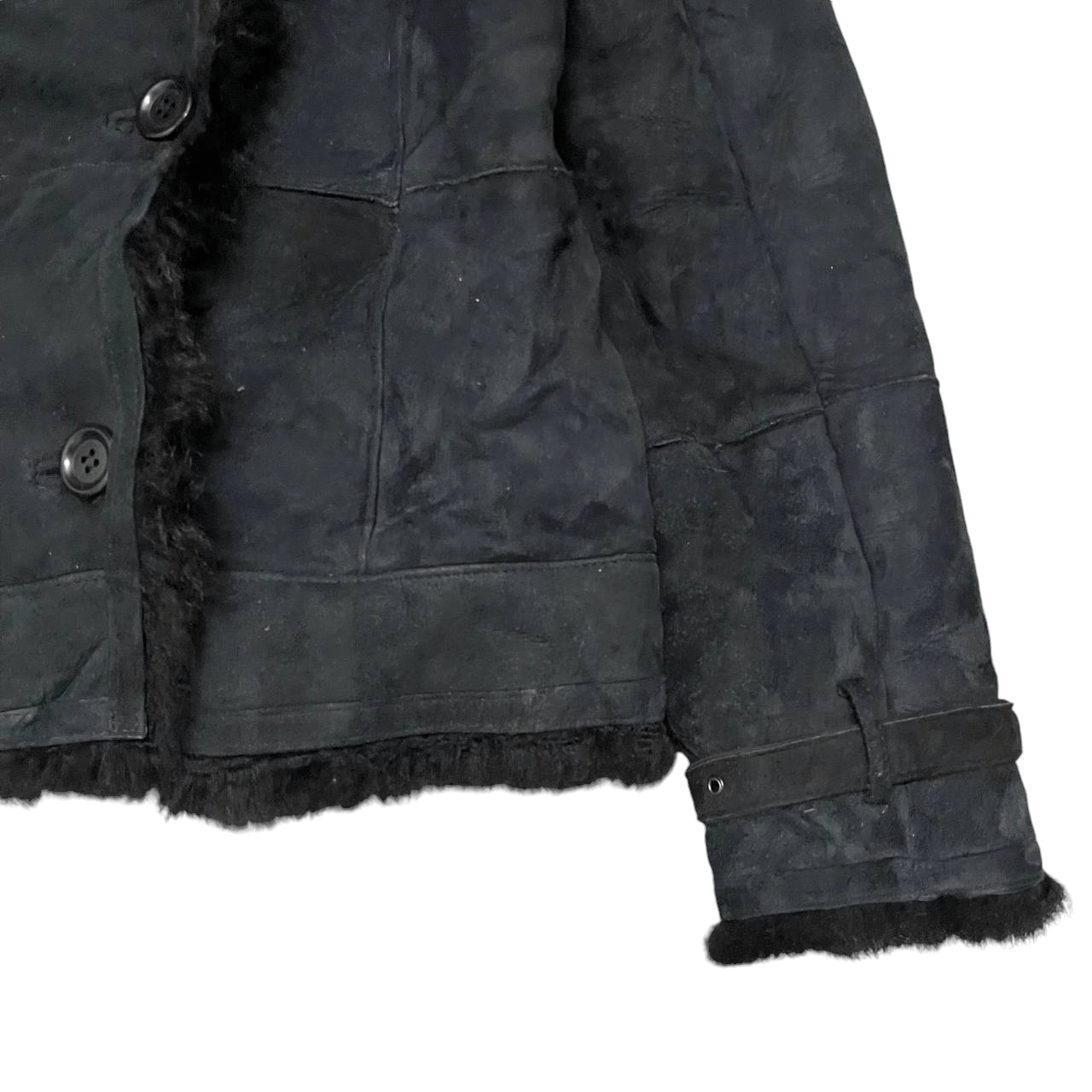 14th Addiction Vintage Ozoc Fur Leather Jacket ifsixwasnine lgb kmrii Size US M / EU 48-50 / 2 - 4 Thumbnail