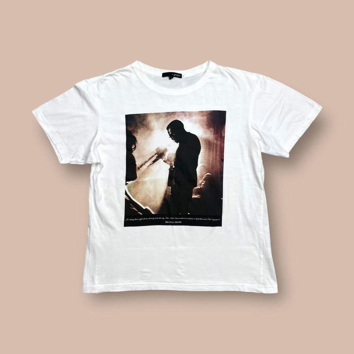 Miles New York Miles Davis Portrait Tee Size US L / EU 52-54 / 3 - 1 Thumbnail