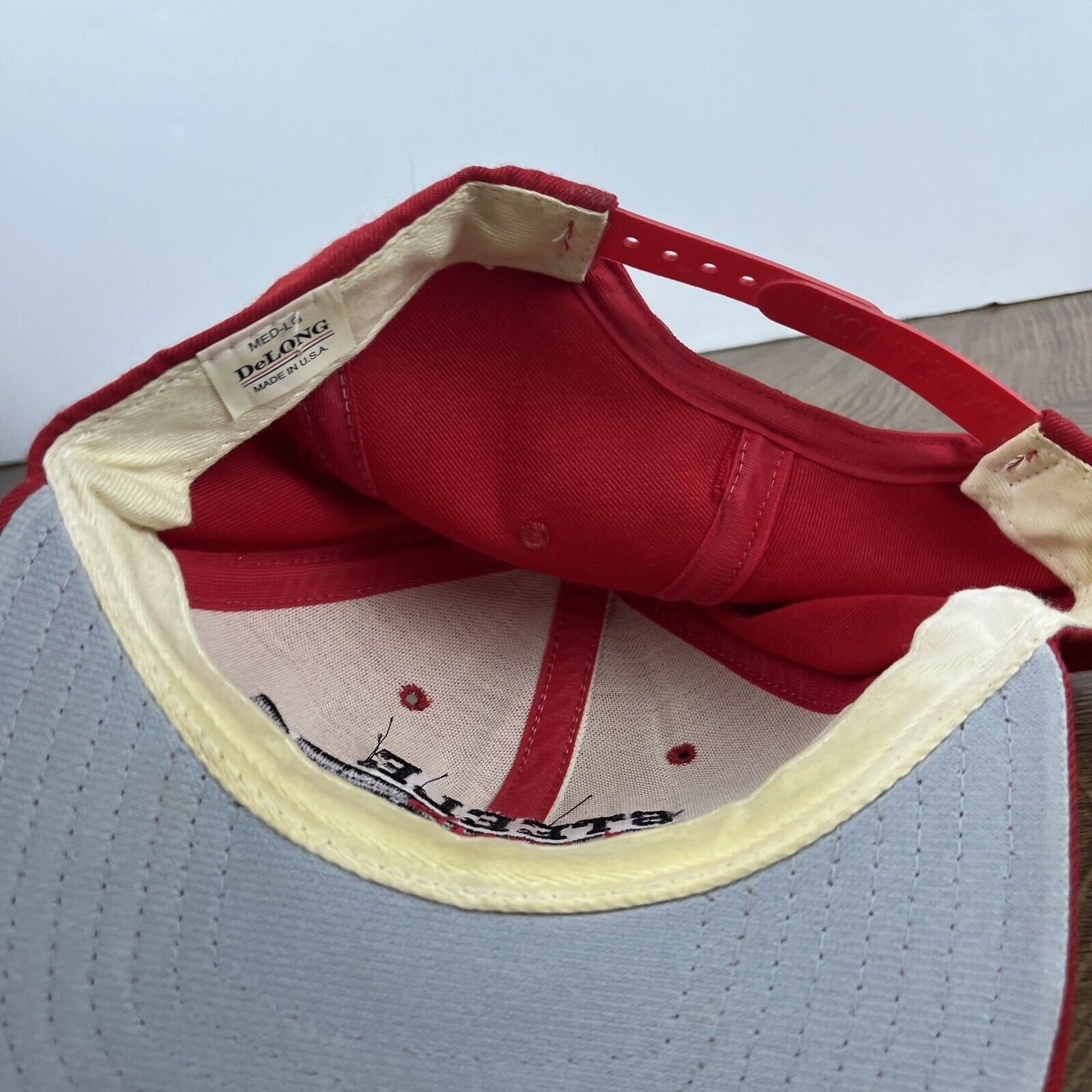 Other Steele Lions Hat Steele Red Hat Adjustable Adult Size Hat Re Size ONE SIZE - 12 Thumbnail