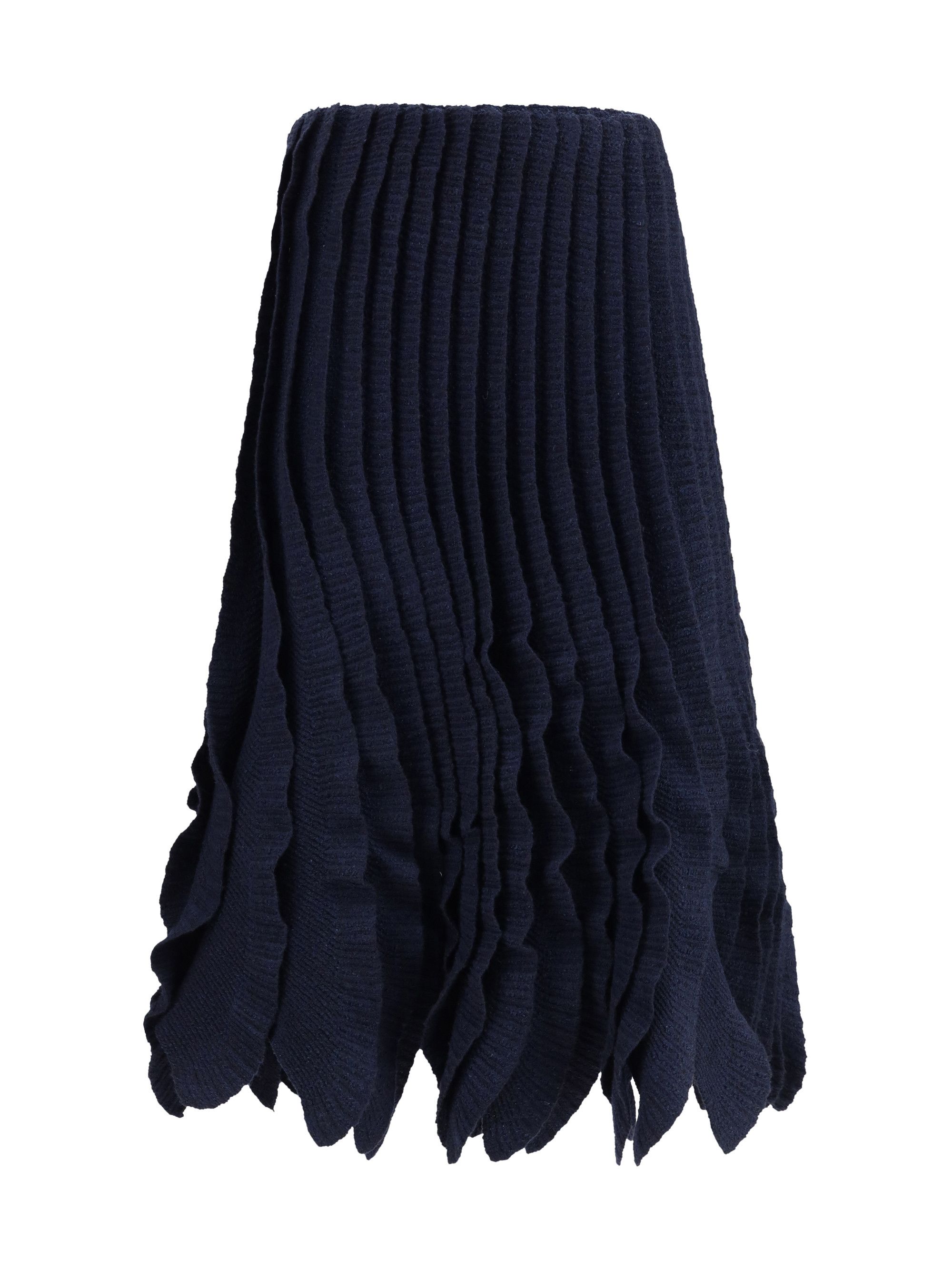 Alaia Tweed Knit Ruffle Skirt Size 27" / US 4 / IT 40 - 1 Thumbnail